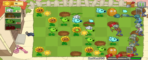 Plants vs. Zombies Neighborhood Defense