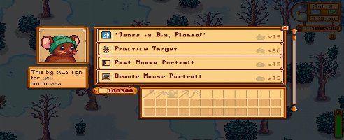 Stardew Valley Maus Freunde in den Wald Mod v1.0.0