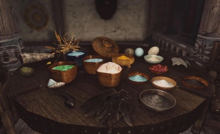The Elder Scrolls V : Skyrim Special Edition Skyking Alchemy Ingredients Mod v1.0