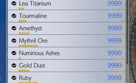 Final Fantasy VII Rebirth Hoarder - Max Stack Increase Mod v1.0.0