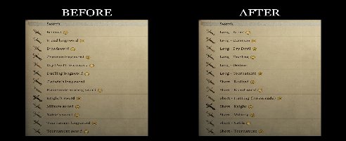 Kingdom Come: Deliverance II Sorted Inventory Mod v2.5