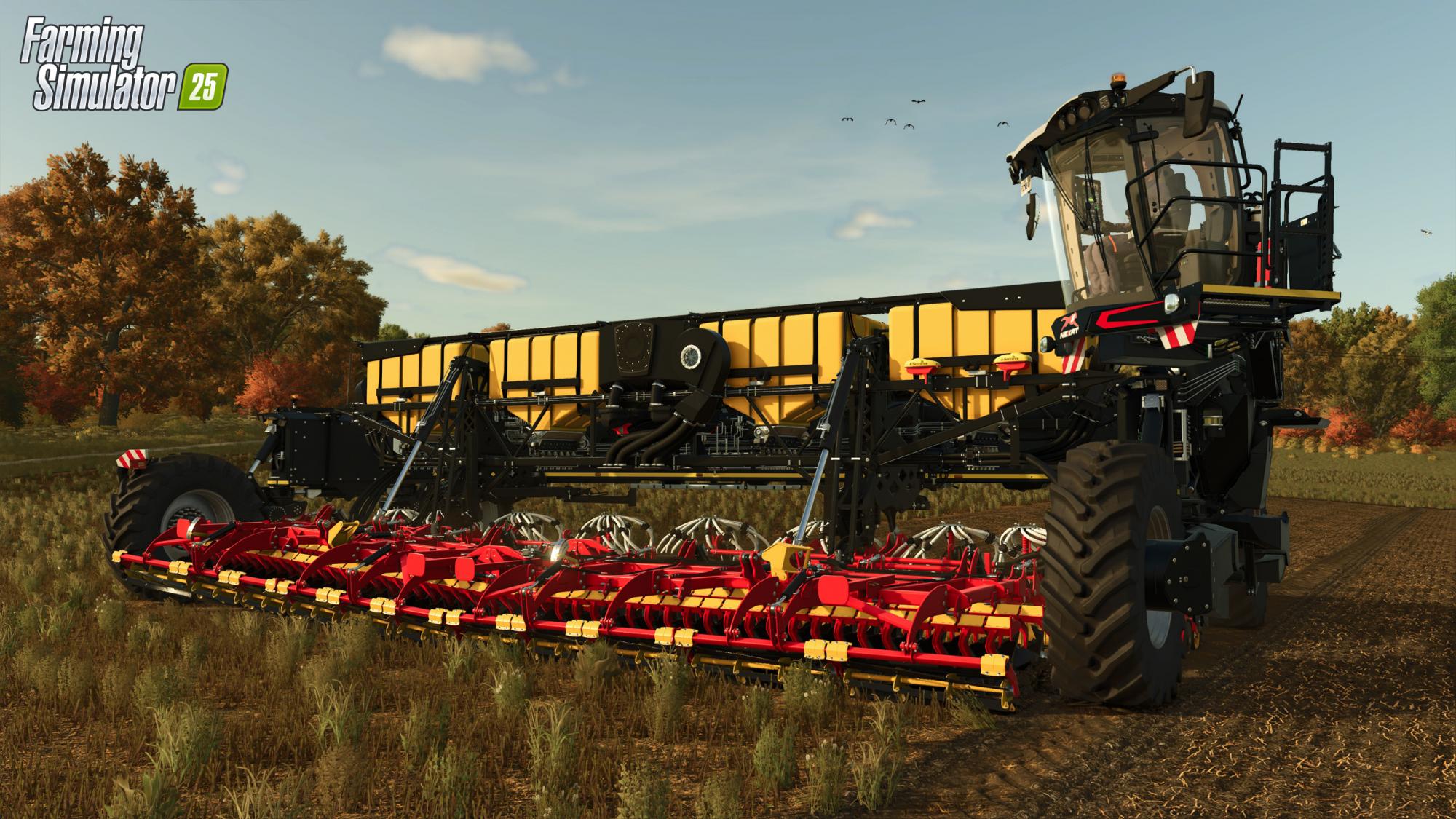 Farming Simulator 25’s NEXAT Pack lands next week with 12 machines