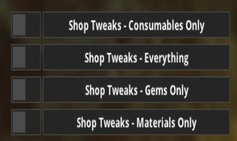 Monster Hunter Wilds Shop Tweaks – All Items in the Shop Mod v1.3