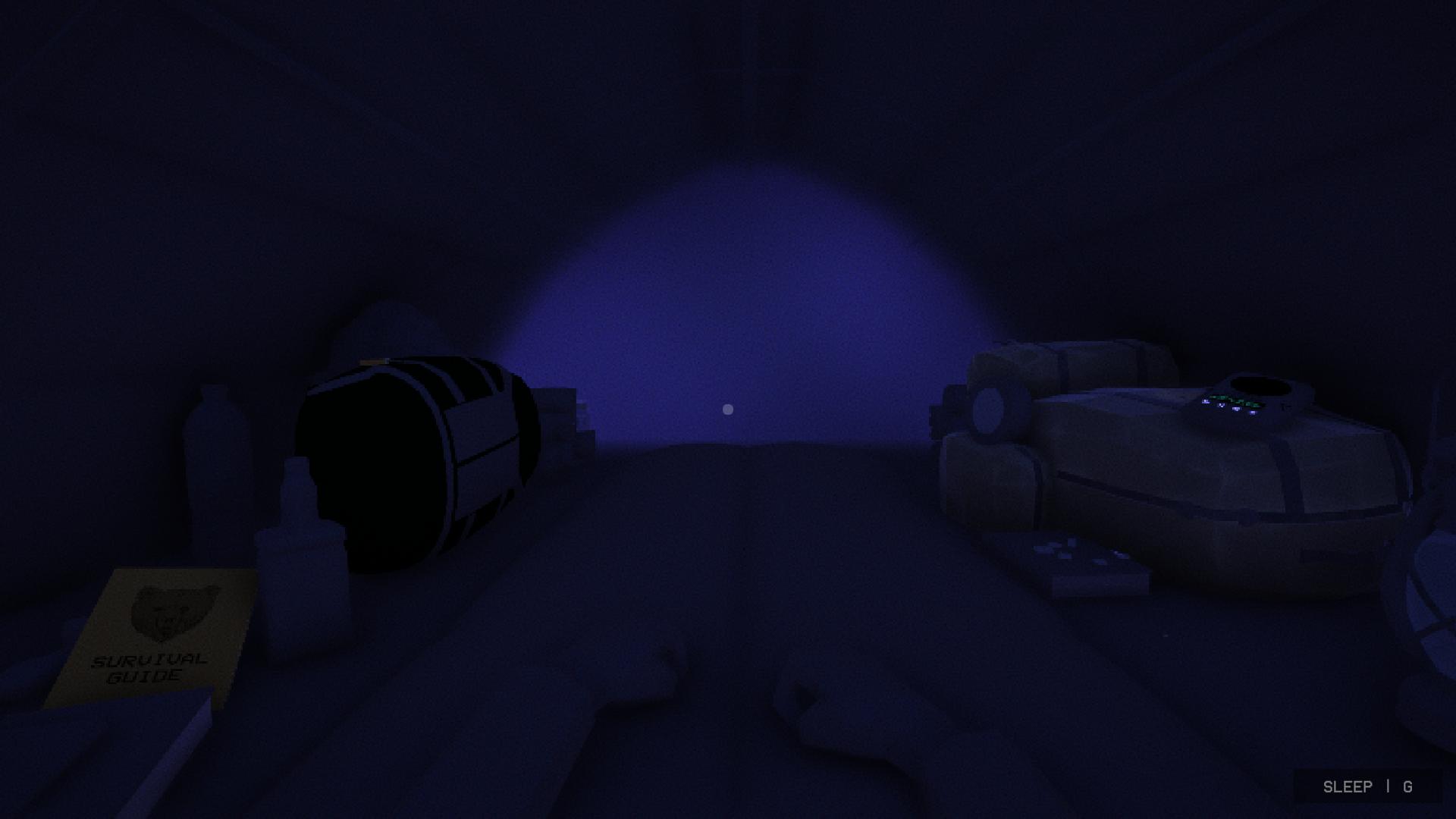 Night In Tent