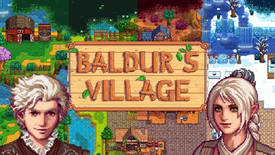 Stardew Valley Baldur's Village Mod v1.6