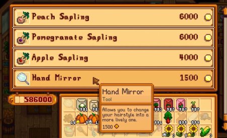Stardew Valley Fashion Sense Mod v7.02