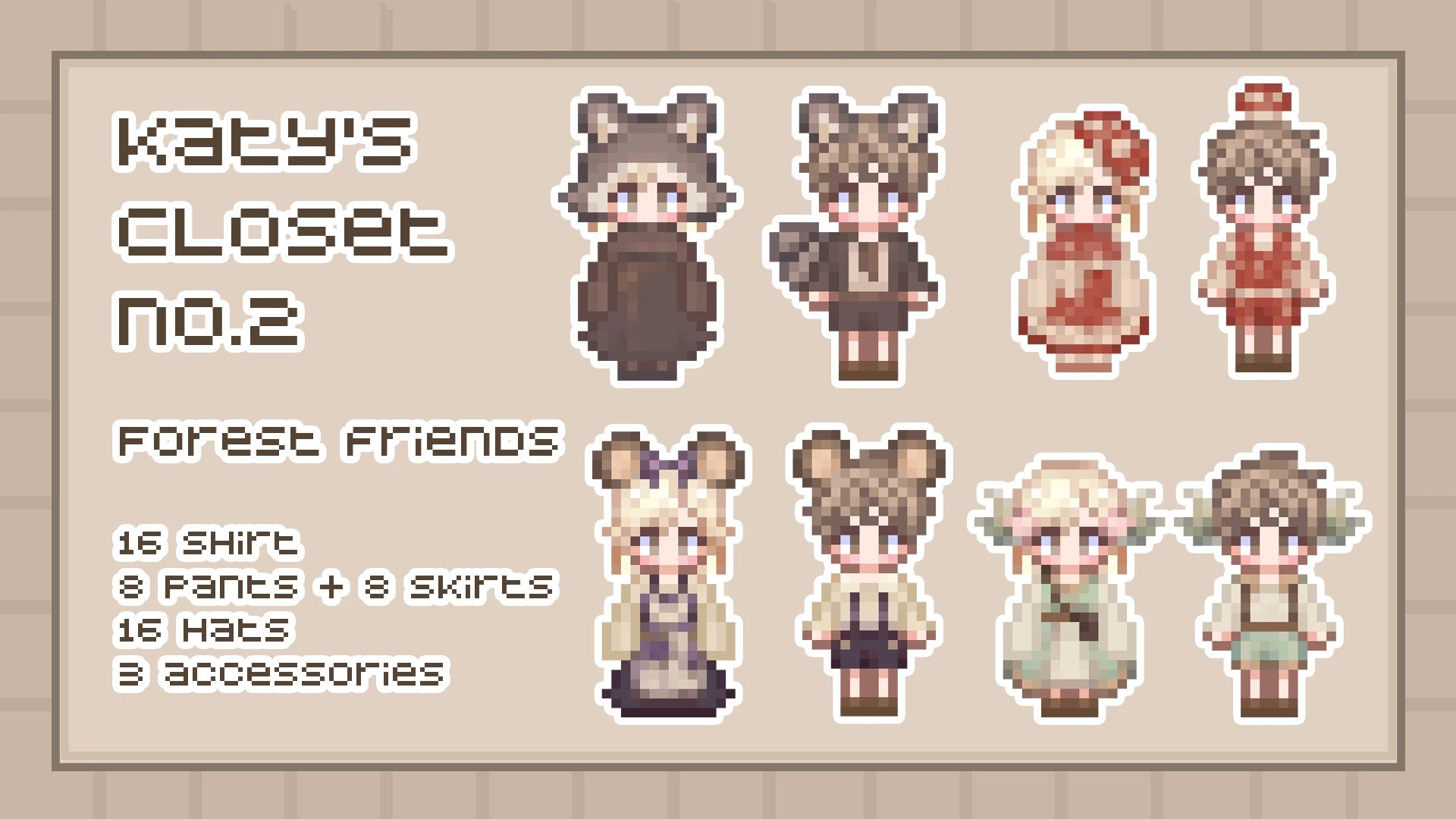 Stardew Valley Katy’s Closet No.2 Mod v1.0