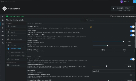 Monster Hunter Wilds HunterPie - Overlay and Companion Mod v2.12.0.867