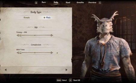 The Elder Scrolls IV: Oblivion Remastered Body Type Selector Mod v2.0