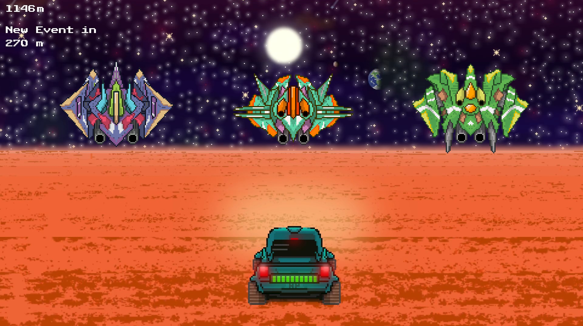 Retro Mars Exploration