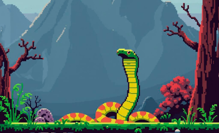 Snake Retro Game