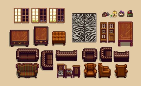 Stardew Valley PC's Old World Furniture Mod v1.0.1