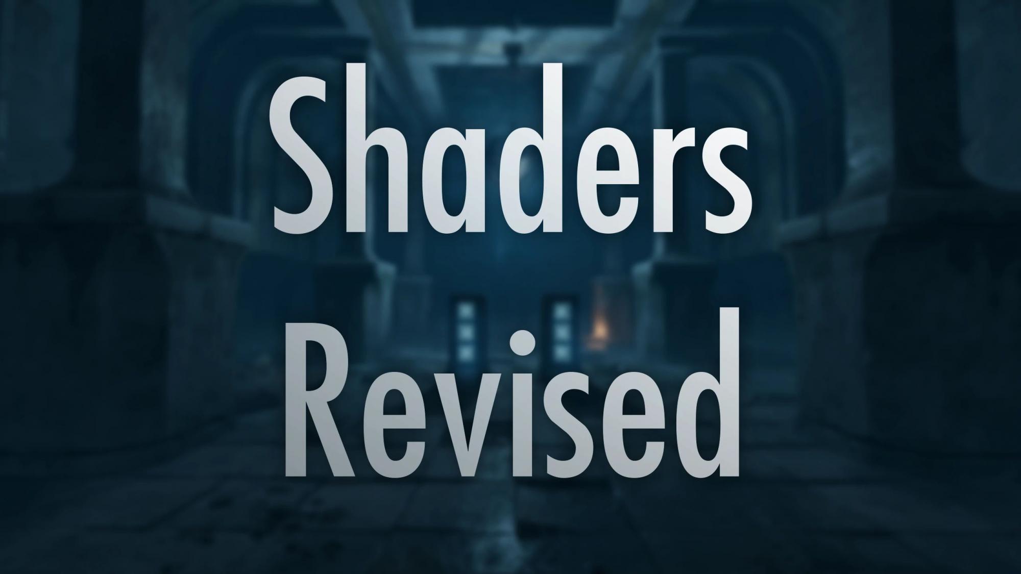 The Elder Scrolls IV: Oblivion Remastered Shaders Revised Mod v1.0.2
