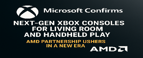 La próxima Xbox de Microsoft va más allá de las consolas, con AMD en el núcleo