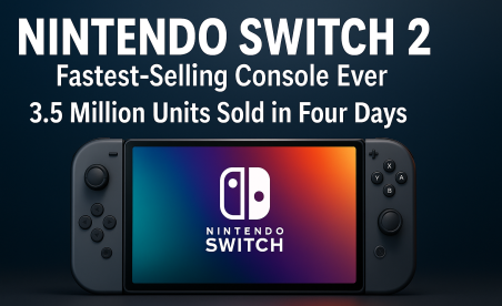 Nintendo Switch 2 Breaks Sales Records: Fastest-Selling Console Ever