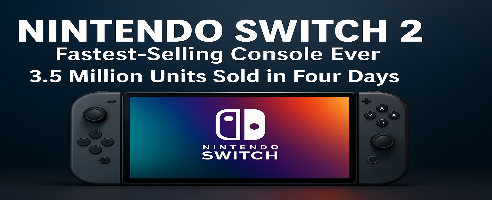 Nintendo Switch 2 bate récords de ventas: La consola más vendida de la historia