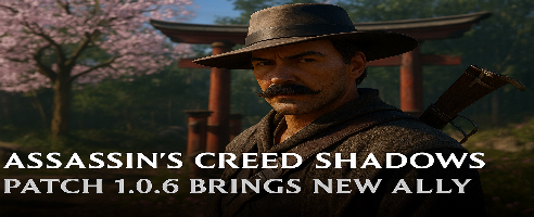 Assassin's Creed Sombras: El parche 1.0.6 trae el modo Pesadilla y al nuevo aliado Rufino
