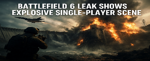 Una filtración de Battlefield 6 muestra el derrumbe de una presa en la campaña