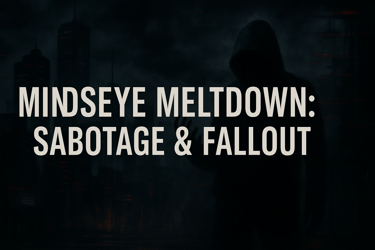 MindsEye Meltdown: Saboteurs, Layoffs, and the ...