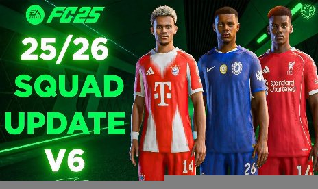 EA Sports FC 25 Squad Update 25-26 Mod v6