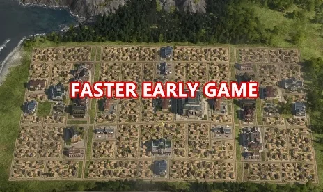 Anno 1800 Faster Early Game Mod v1.0