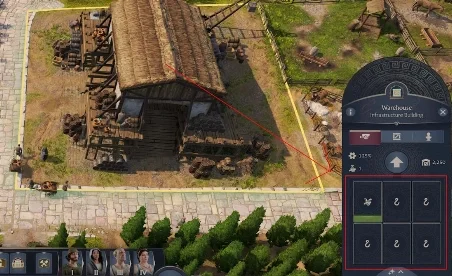 Anno 117: Pax Romana Faster Warehouses Mod v1.0