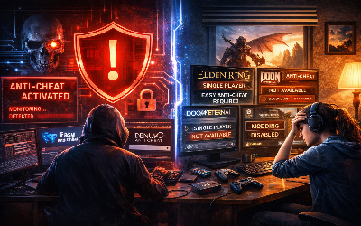 Anti-Cheat Software Is Moving Into Single-Player Games, And Players Are Pushing Back