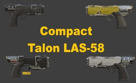 Helldivers 2 Compact Talon LAS-58 Mod v1.0