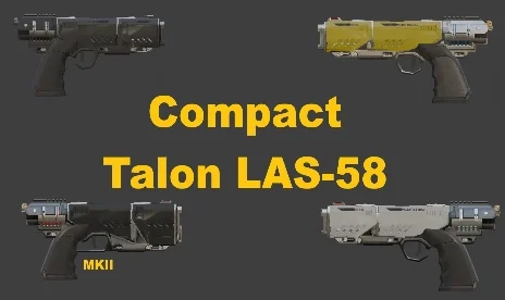 Helldivers 2 Compact Talon LAS-58 Mod v1.0