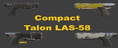 Helldivers 2 Compact Talon LAS-58 Mod v1.0