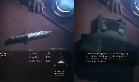 Resident Evil 4 (2023) Better Knives and Armor Mod v0.0.2