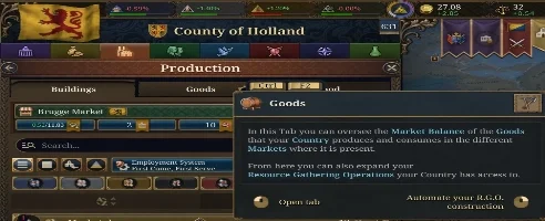 Europa Universalis V Tab Shortcuts Mod v1.0