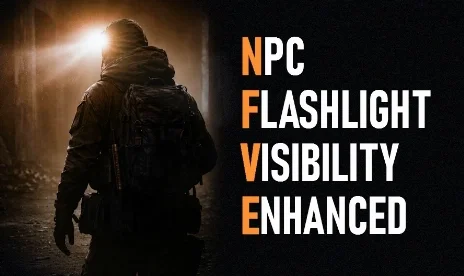 S.T.A.L.K.E.R. 2: Heart of Chornobyl NPC Flashlight Visibility Enhanced Mod v1.1.1