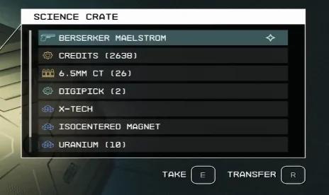 Starfield Loot Container UI Mod v1.1c