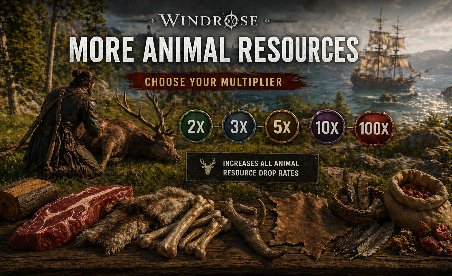Windrose More Animal Resources Mod v1.0.0