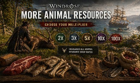 Windrose More Animal Resources Mod v1.0.0