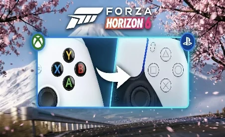 Forza Horizon 6 PlayStation Controller Icons (DualSense) Mod v1.1