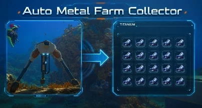 Subnautica 2 Auto Metal Farm Collector...