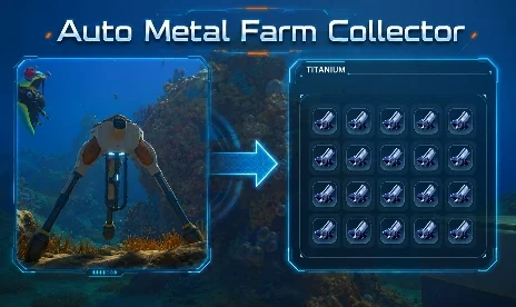 Subnautica 2 Auto Metal Farm Collector Mod v8