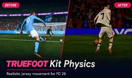 EA Sports FC 26 TrueFoot Kit Physics – Realistic Jersey Movement Mod v0.5