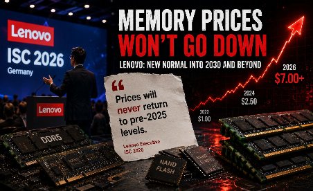 Stop Waiting for RAM Prices to Drop. Lenovo Says They Are Not Coming Back.