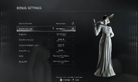 Resident Evil Requiem Change Costume In-Game Mod v1.1