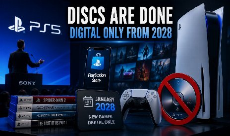 No More PlayStation Discs After 2028: What This Means for Your Collection